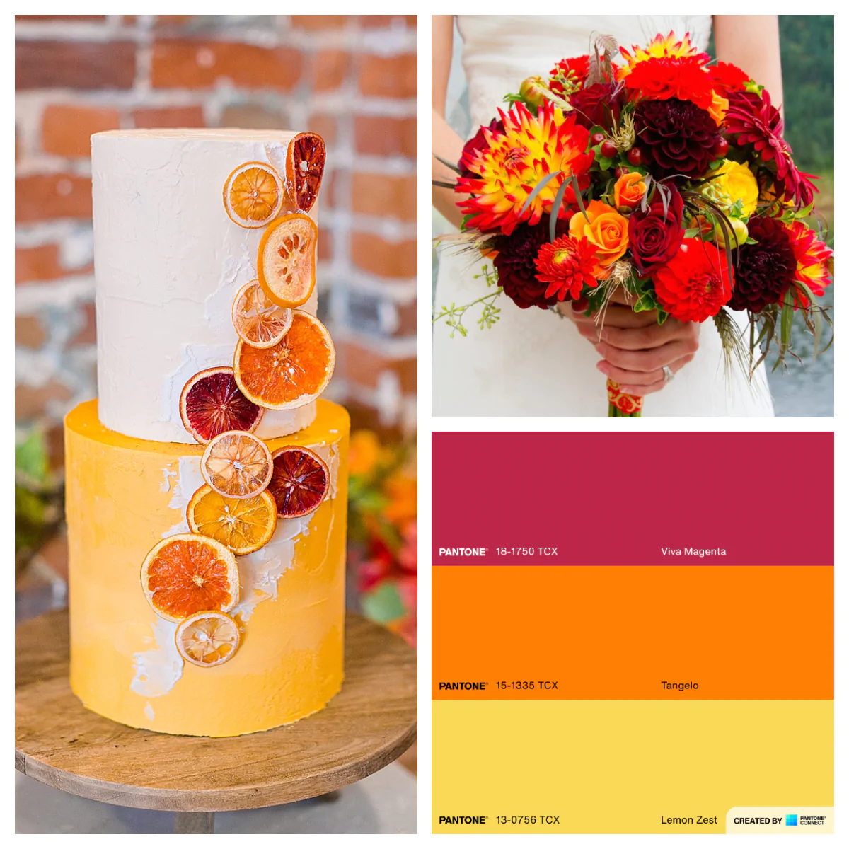 Wedding color palette 2023