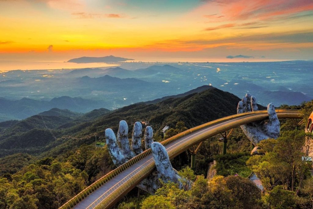 Golden Bridge in Da Nang