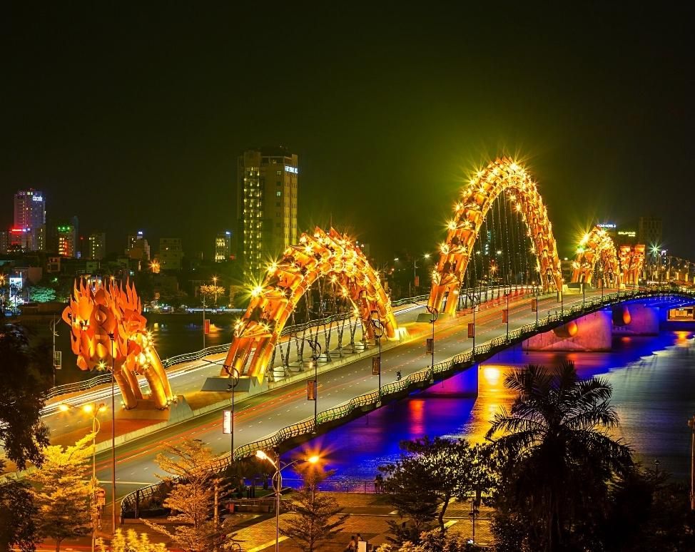 Dragon Bridge in Da Nang